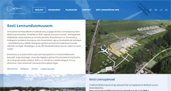 Desktop Screenshot of lennundusmuuseum.ee
